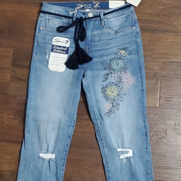 NWT Seven7 High rise Jean's size 8 - Picture 6 of 9